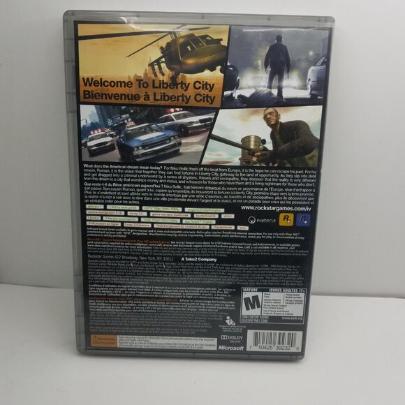 Grand Theft Auto IV Platinum Hits Xbox 360 - Picture 2 of 6